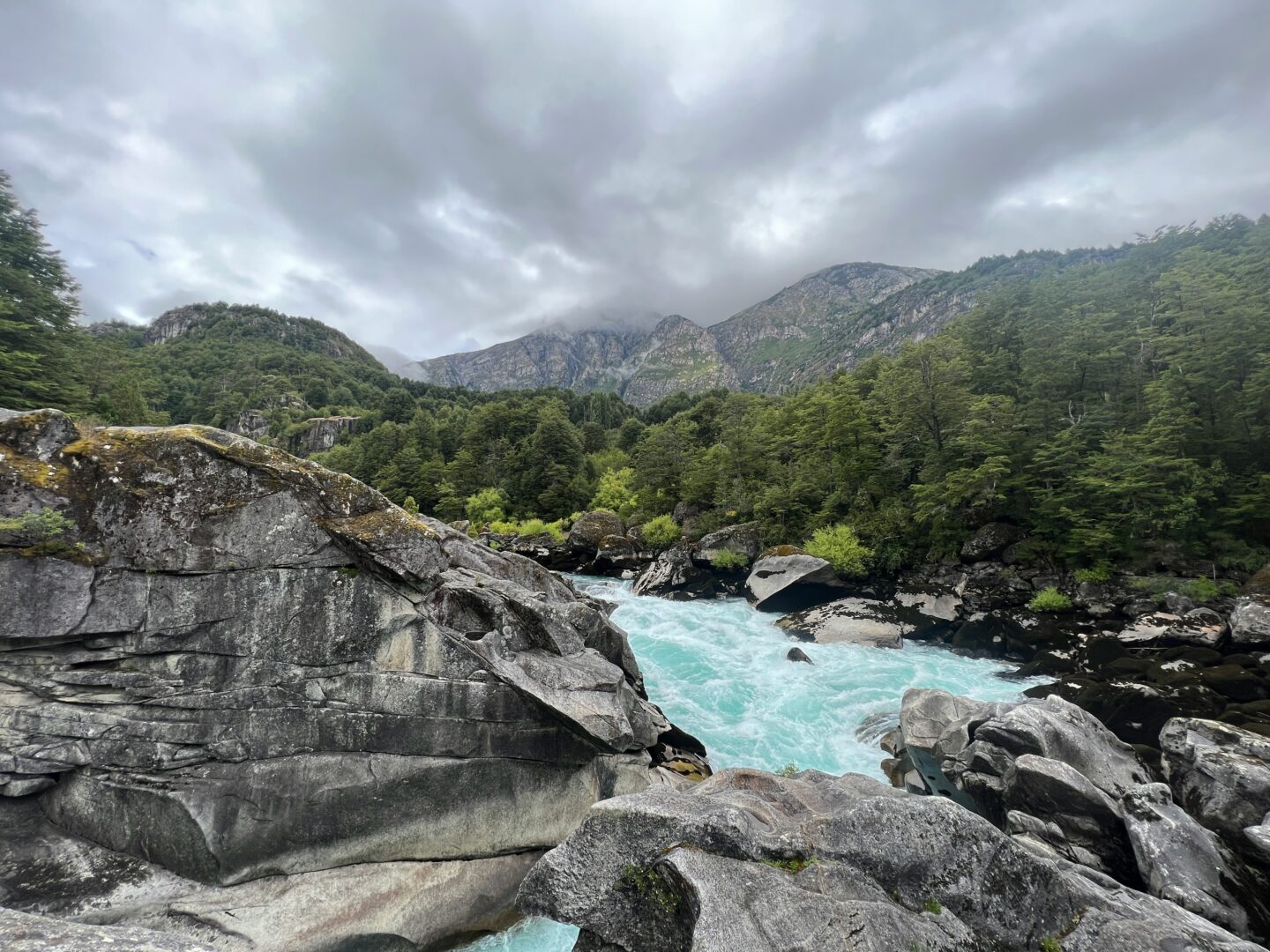 Futaleufú River. the chilean lake district