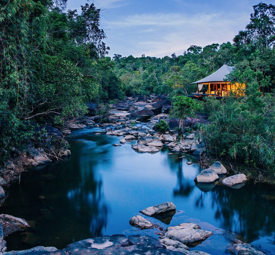 Tents ,Shinta Mani Wild, Cardamom Mountains, Cambodia