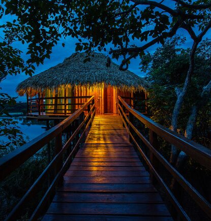Bungalow, Juma Lodge, Amazon, Brazil