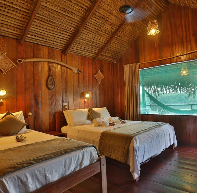 Bungalow, Juma Lodge, Amazon, Brazil