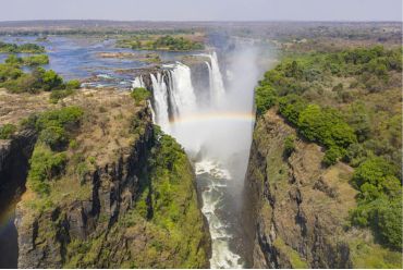 Victoria Falls from above