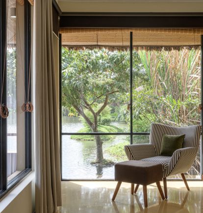 Duplex Villa Bedroom, Water Garden, The Cultural Triangle, Sri Lanka