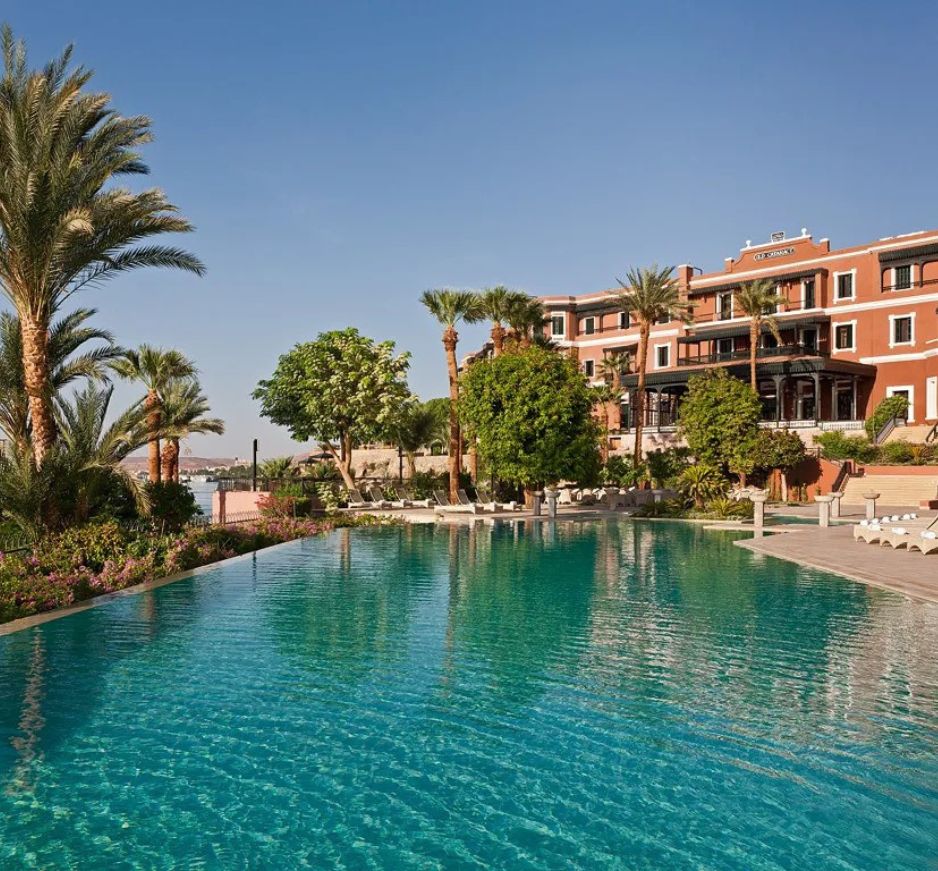 Pool at Sofitel Legend Old Cataract, Aswan, Egypt
