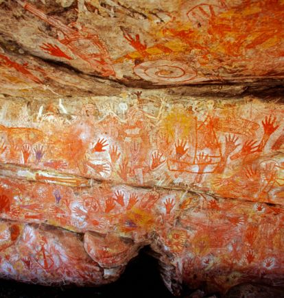 Major art at Davidson's Arnhemland Safari Lodge, Australia