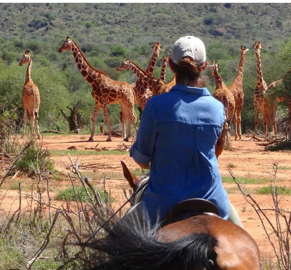 Riding in Laikipia, Kenya