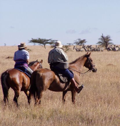 Riding in Laikipia, Kenya