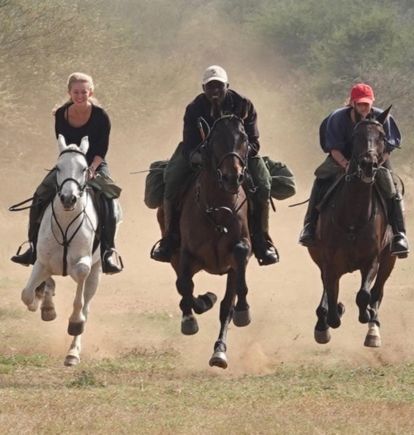 Riding in Laikipia, Kenya