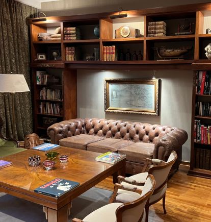 Lounge at Alma Historica, Montevideo, Uruguay