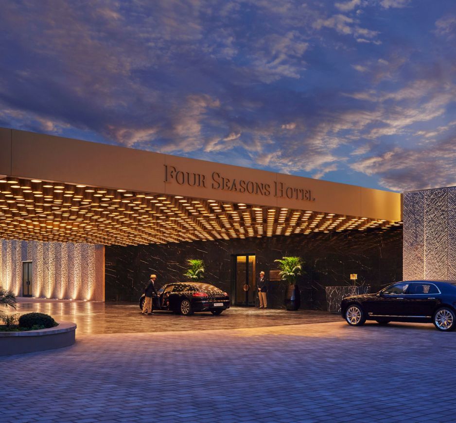 Porte Cochere, Four Seasons, Casablanca, Morocco