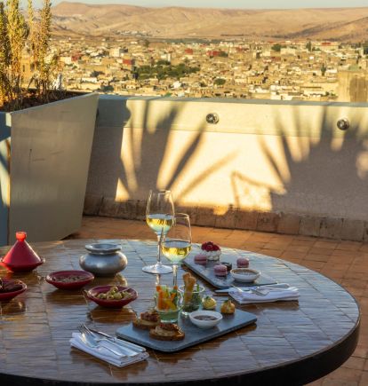 Rooftop, Riad Fes, Fez, Morocco