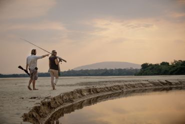 Sand River, Nyerere, Tanzania