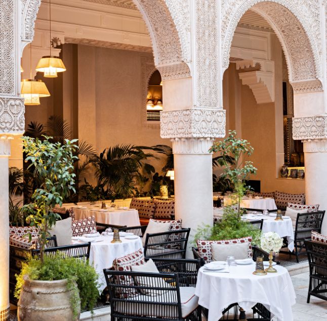 Dining, Riad Fes, Fez, Morocco