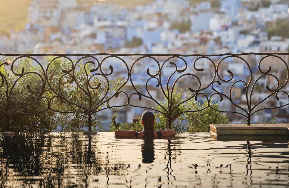 Pool, Dar Jasmine, Chefchaouen, Morocco