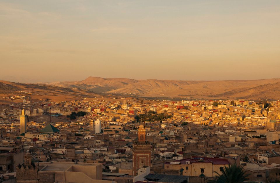 Rooftop views, Riad Fes, Fez, Morocco