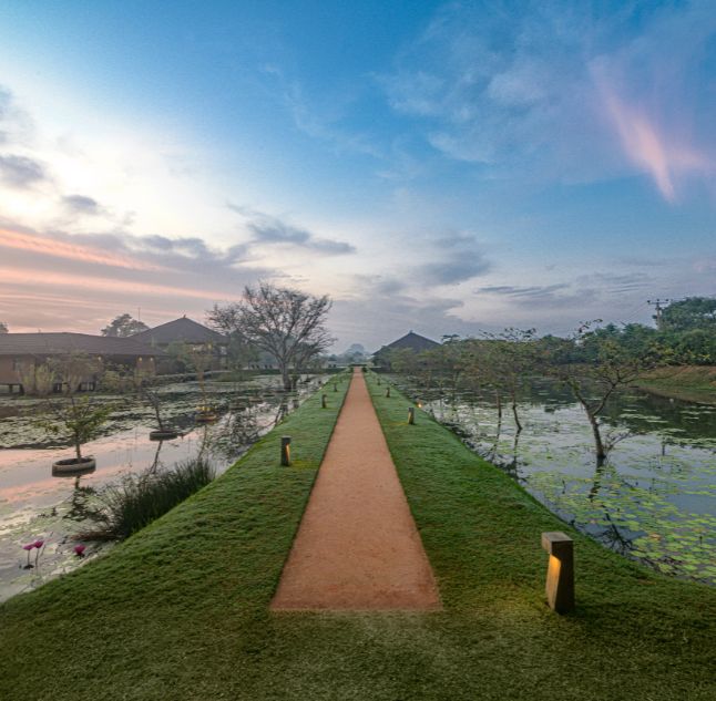 Water Garden, The Cultural Triangle, Sri Lanka