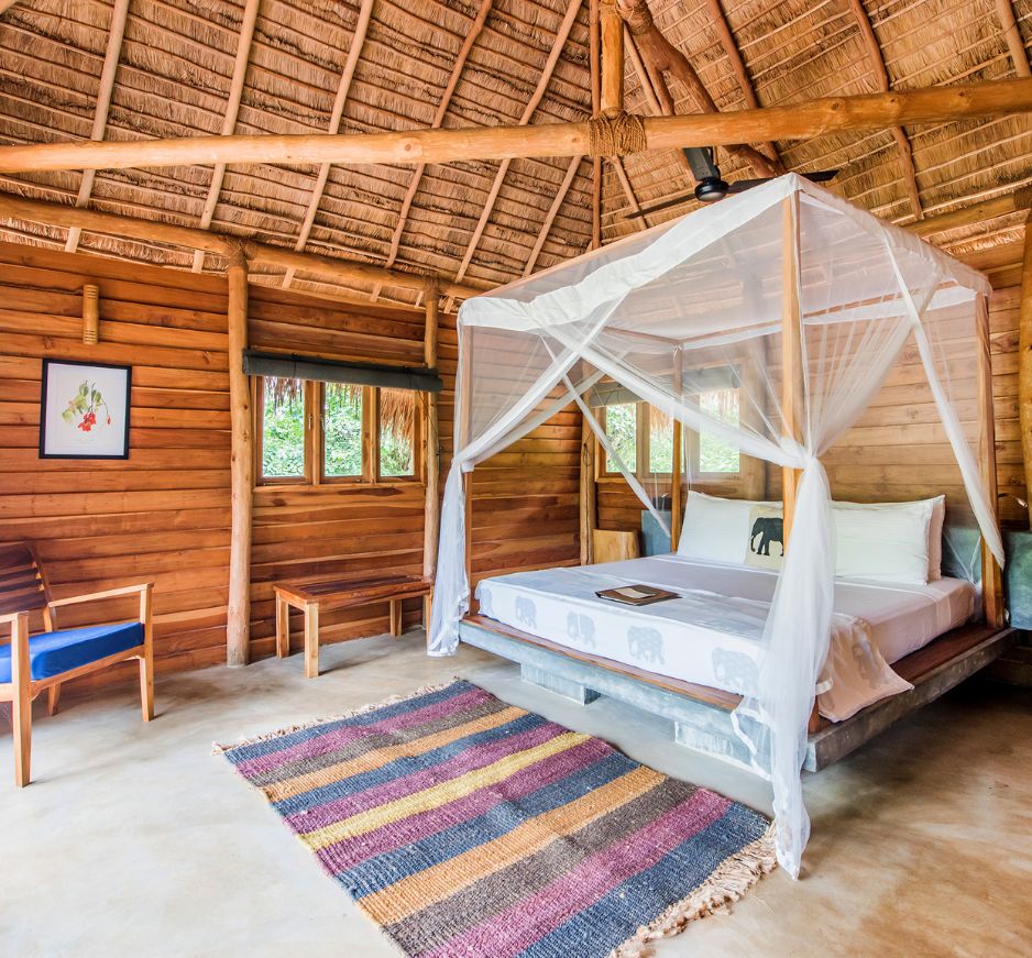 Bedroom, Gal Oya Lodge, Ampara, Sri Lanka