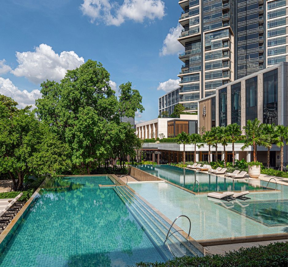 Pool, Four Seasons, Bangkok, Thailand