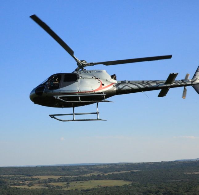 Leobo Helicopter, Waterberg, South Africa
