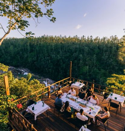 Dining, Gaia Riverlodge, Mountain Pine Ridge Forest, Belize