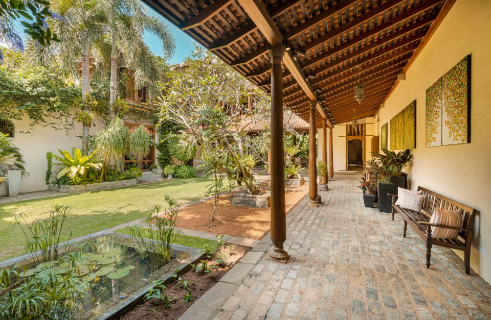 Courtyard, Ishq Colombo, Colombo, Sri Lanka