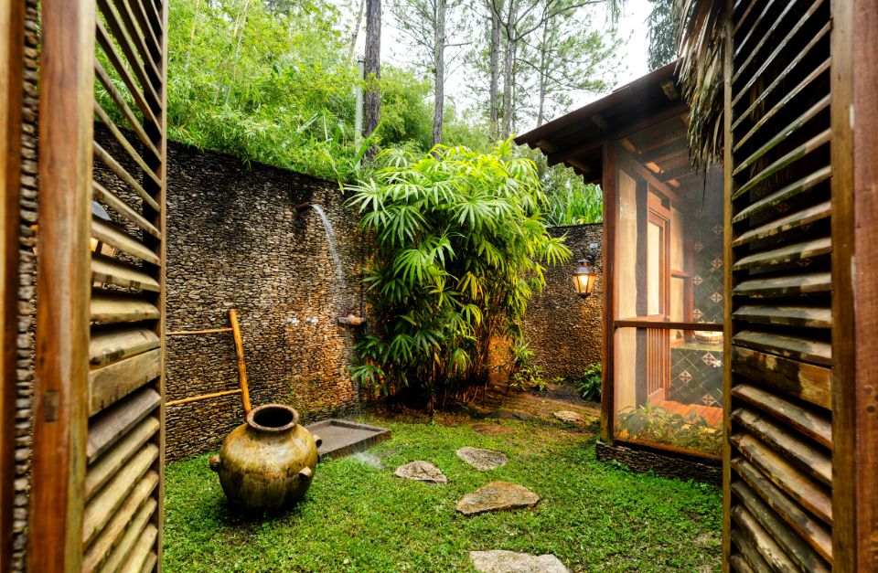 Private Garden, Blancaneaux Lodge, Mountain Pine Forest, Belize