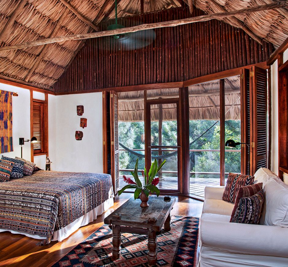 Bedroom, Blancaneaux Lodge, Mountain Pine Forest, Belize