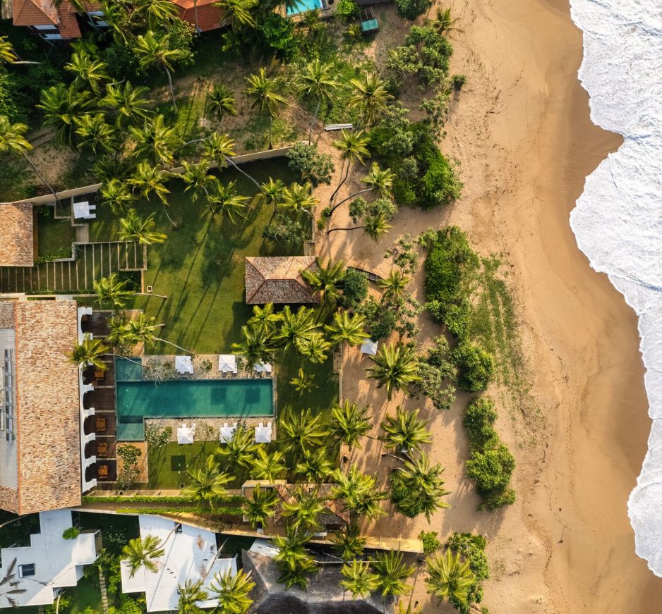 Aerial, Kayaam House, Tangalle, Sri Lanka