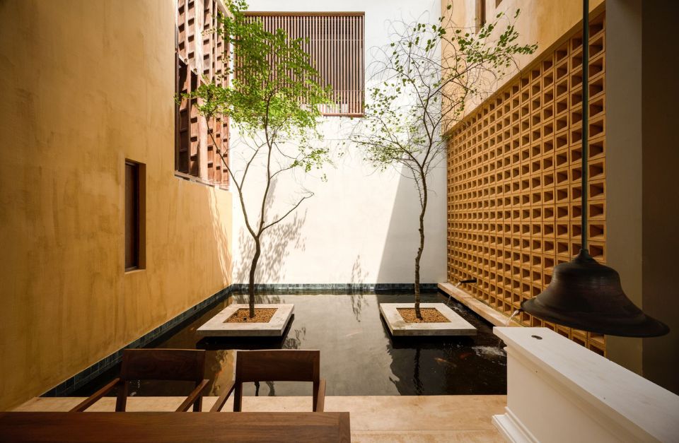 Courtyard, Kayaam House, Tangalle, Sri Lanka
