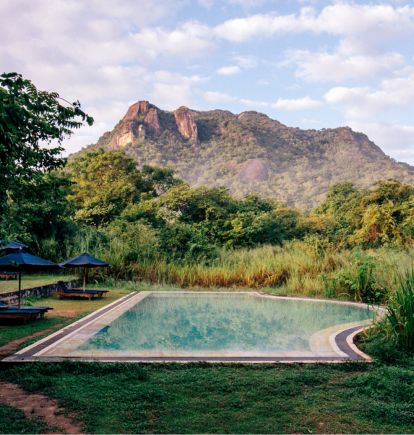 Pool, Gal Oya Lodge, Ampara, Sri Lanka