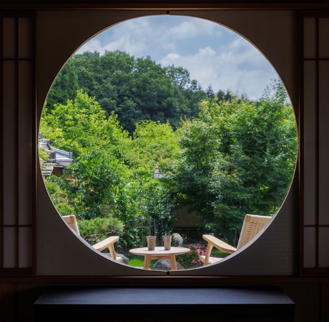 Window View, Sasayuri-Ann, Nara, Japan