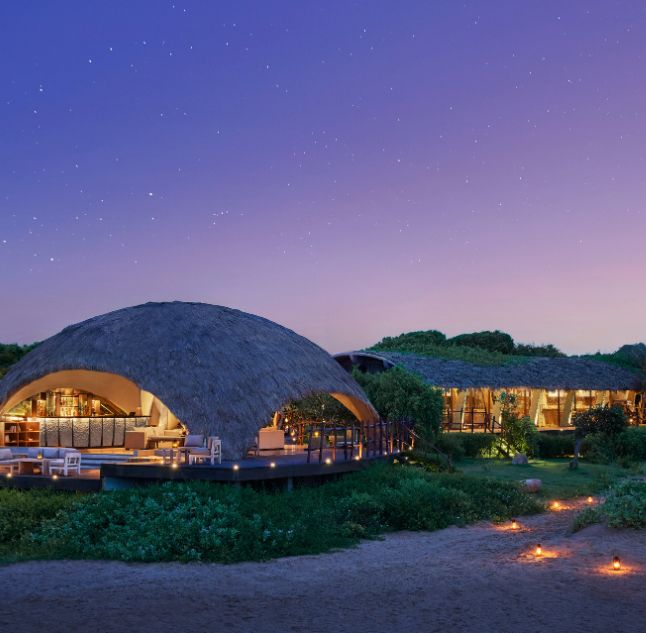 Exterior Restaurant, Uga Chena Huts, Yala National Park, Sri Lanka