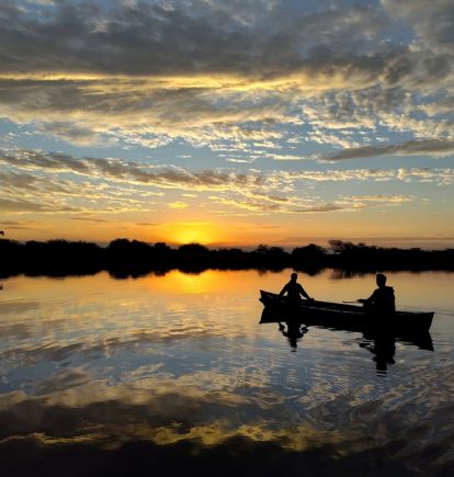Canoeing, Lamanai Outpost Lodge, Lamanai, Belize