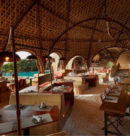 Restaurant, Wild Coast Tented Lodge, Yala National Park, Sri Lanka