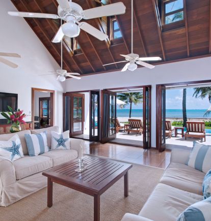 Lounge, Victoria House, San Pedro, Belize