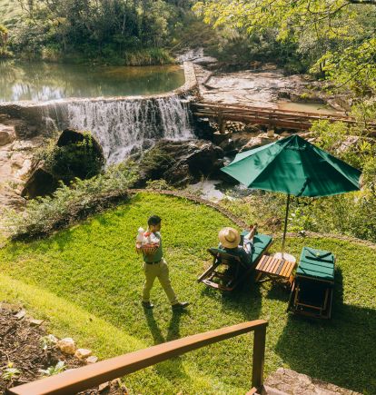 Gardens, Blancaneaux Lodge, Mountain Pine Forest, Belize