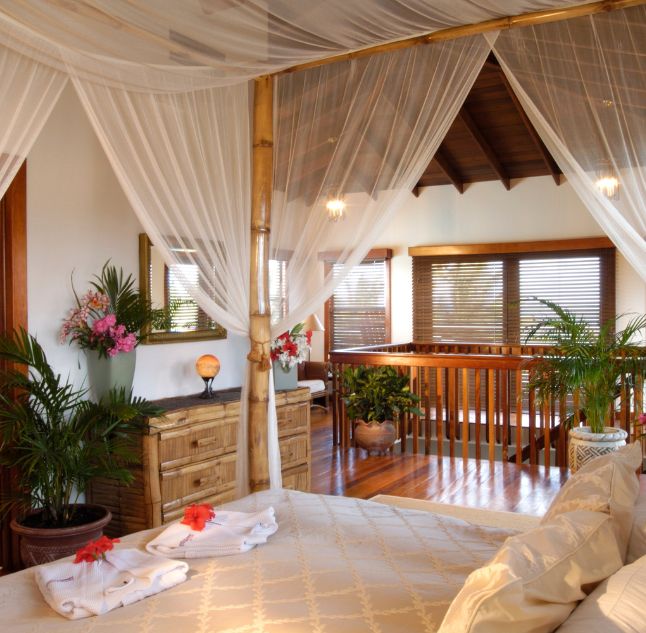 Bedroom, Victoria House, San Pedro, Belize