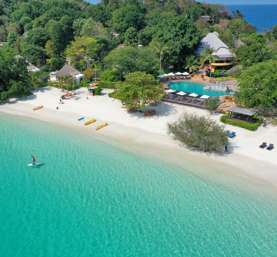 Aerial, Paradee, Koh Samet, Thailand