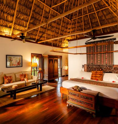 Bedroom, Turtle Inn, Placencia, Belize