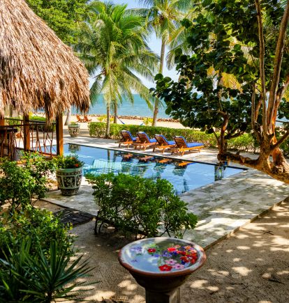 Pool, Turtle Inn, Placencia, Belize