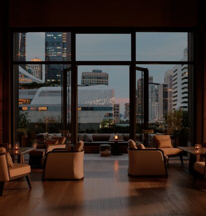 Terrace, Aman Nai Lert, Bangkok, Thailand