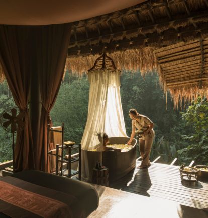Jungle Spa, Four Seasons Tented Camp, Chiang Rai, Thailand