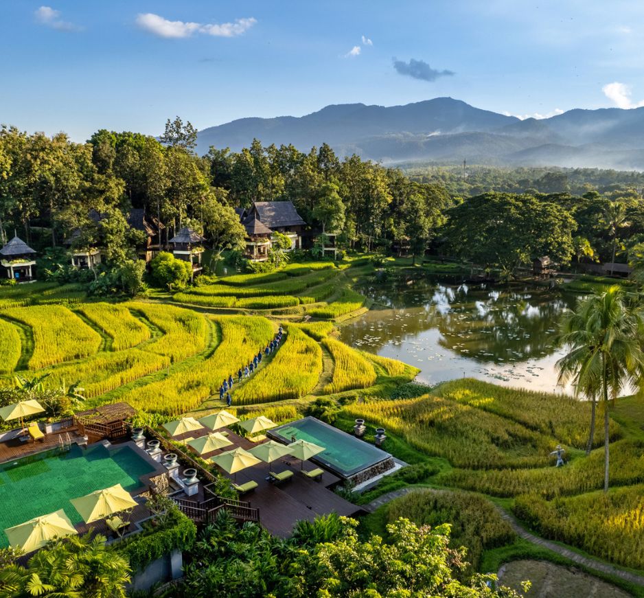 Aerial, Four Seasons, Chiang Mai, Thailand