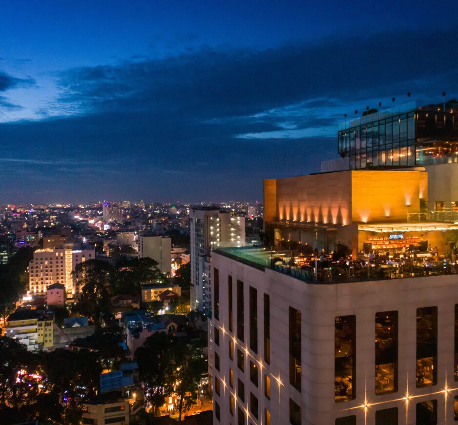 Aerial View, Hôtel des Arts, Ho Chi Minh, Vietnam