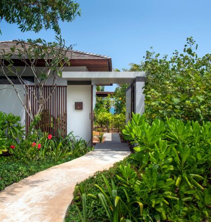 Villa Entrance, Anantara Quy Nhon resort, Vietnam