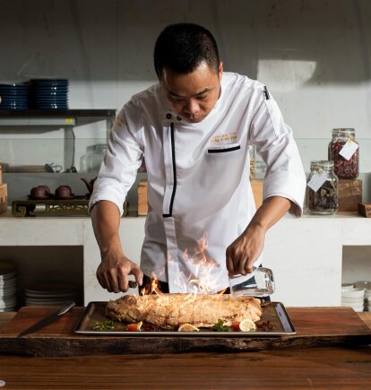 Sea Fire Salt Restaurant, Anantara Quy Nhon resort, Vietnam