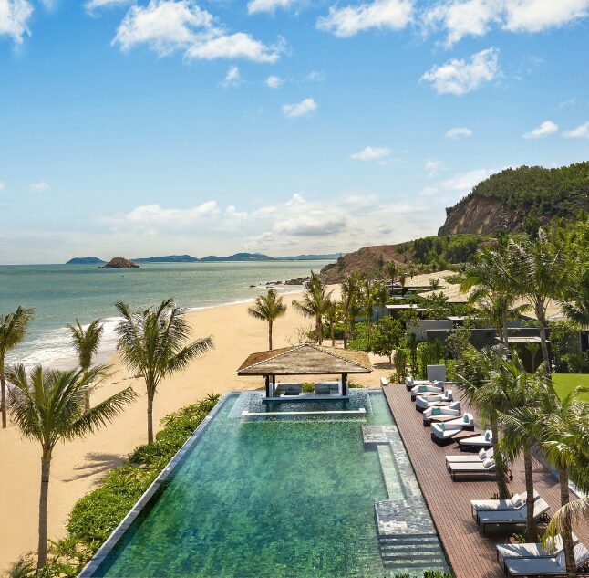 Pool Exterior, Anantara Quy Nhon resort, Vietnam