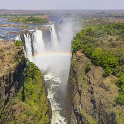 victoria falls in Zambia and Zimbabwe