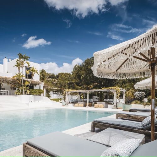 private villa with a pool