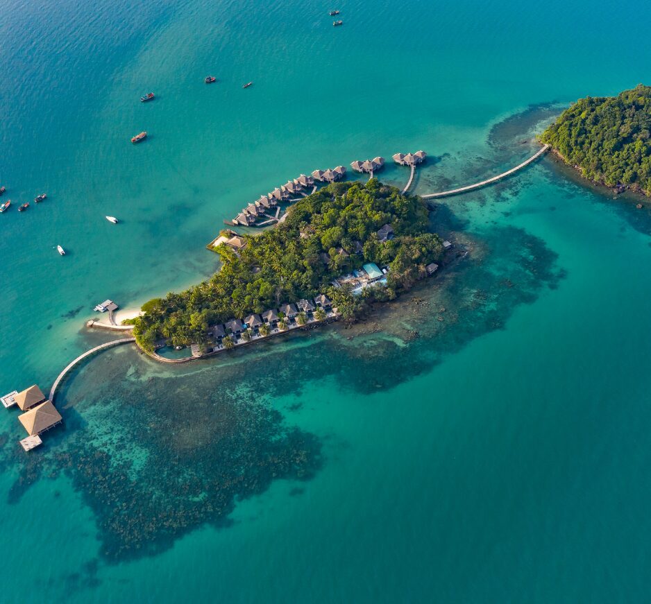 Whole Island Drone, Song Saa, Koh Rong, Cambodia