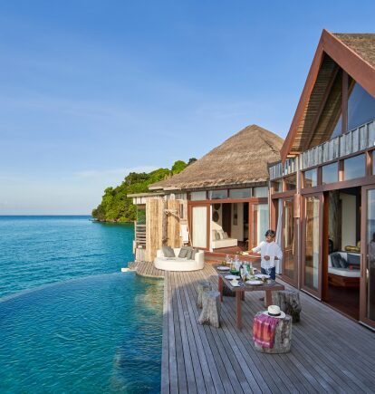 Two Bed Overwater Villa Exterior, Song Saa, Koh Rong, Cambodia